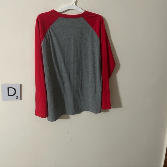 Boutique Brand size 2xl snowman Christmas baseball tee long sleeves - Picture 3 of 3